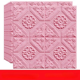Xốp dán tường 3d giấy dán tường bằng xốp 3d tự dính trang trí nhà cửa