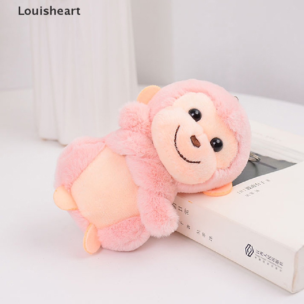 Louisheart Móc Khóa Hình Khỉ Nhồi Bông Đáng Yêu