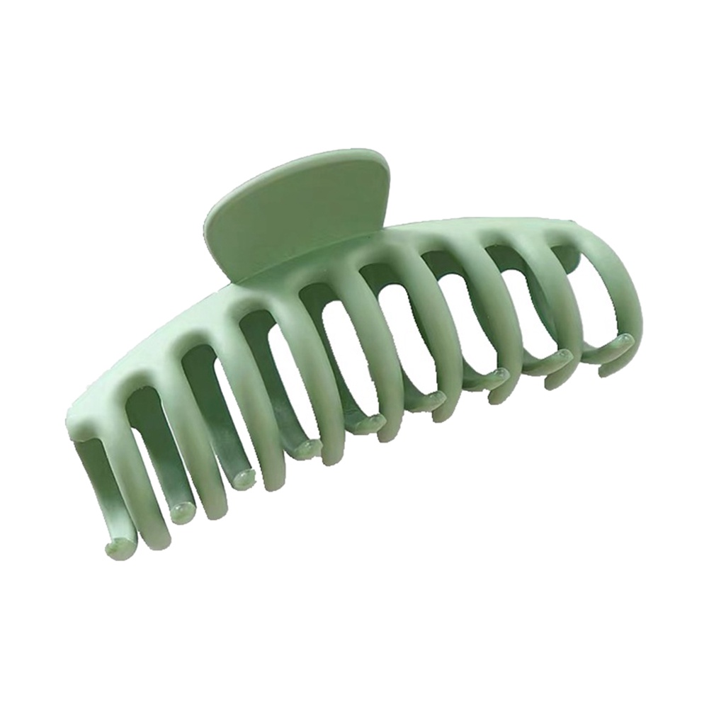 Kẹp Tóc Càng Cua Lớn Bằng Acrylic Nhám Màu Trơn Thanh Lịch Thời Trang Hàn Quốc Cho Nữ JP5