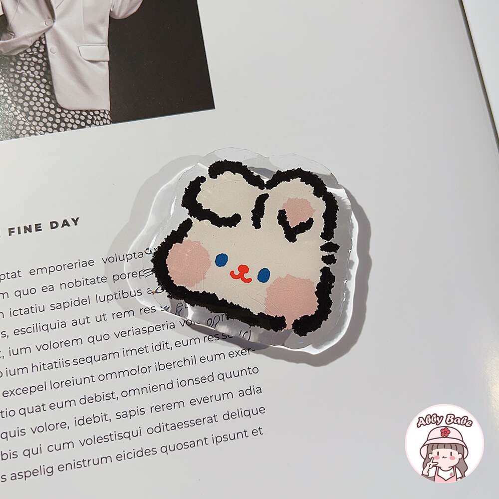 Ốp Điện Thoại TPU Mềm Chống Bụi Hình Đầu Thỏ Hoạt Hình Cho IPhone 14 Pro Max 13 12 11 Pro Max