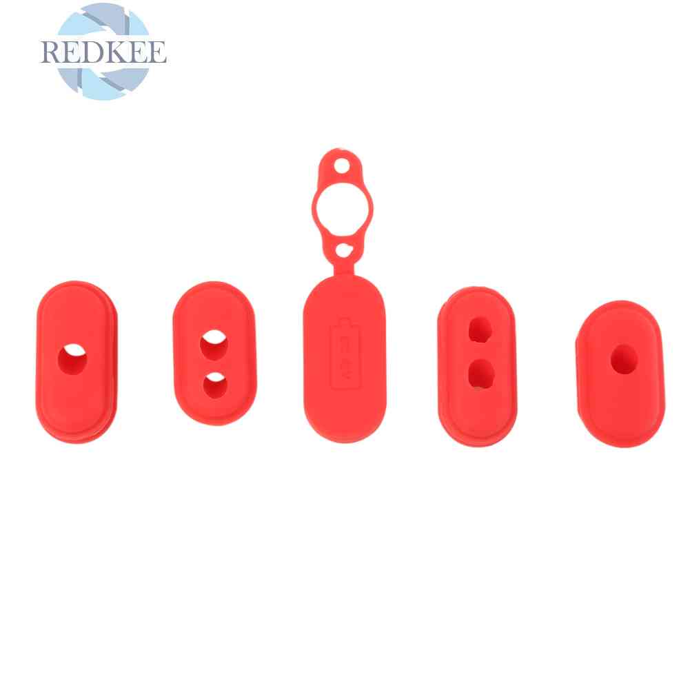 Bộ 4 Nắp Silicone Đậy Cổng Sạc Chống Bụi Cho Xe Điện M365
