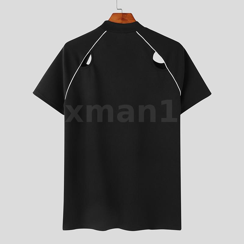 Áo Thun Tay Ngắn Màu Trơn Năng Động Thời Trang Dành Cho Nam