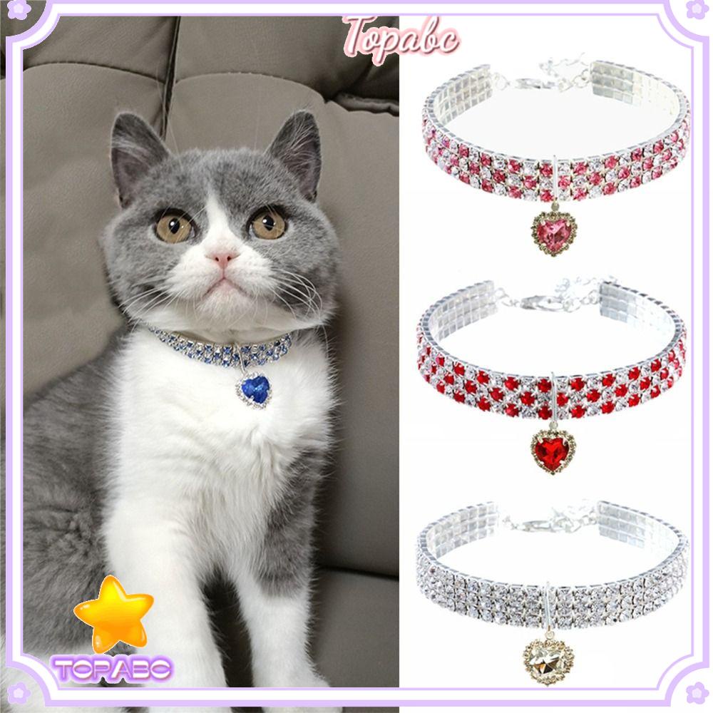 Chó Đầu|Cổ Áo Thời Trang|Điều Chỉnh Được|Dây Chuyền Mặt Đá Kim Cương