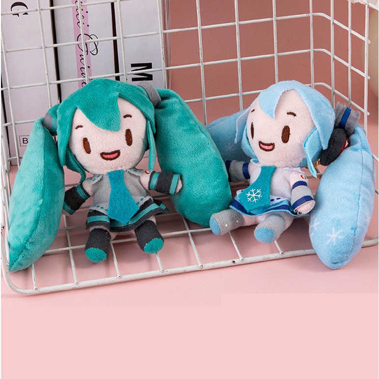 Móc Khóa Hình Búp Bê Hatsune Miku Nhồi Bông YB2 BY2