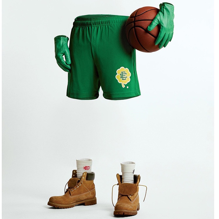 Eric Emanuel Quần Short Thể Thao Bóng Rổ Bốn Lá Đơn Giản Khô Nhanh Phong Cách Mỹ Hàng Mới Dành Cho Nam Và Nữ