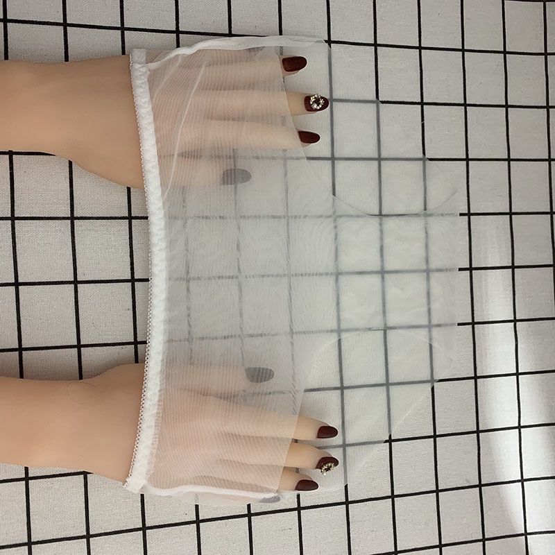 Bộ 3 Quần Lót Lưới Siêu Mỏng Màu Trơn Không Đường May Plus Size L-XXXL