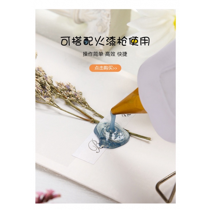 Sáp Tròn Phân Cực Dùng Nung Chảy Sáp Đóng Dấu Tiện Dụng