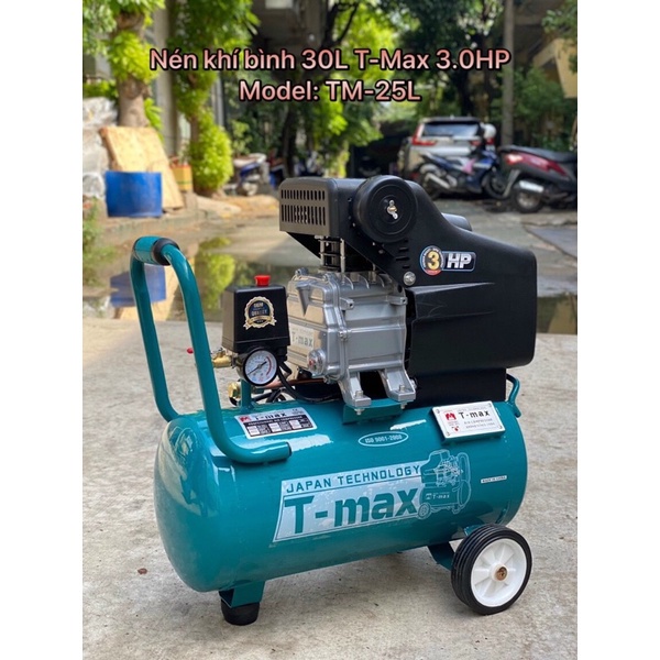 Máy Nén Khí Tmax 30 Lít, Máy Bơm Hơi 3.5HP Pitong 47 shop htp