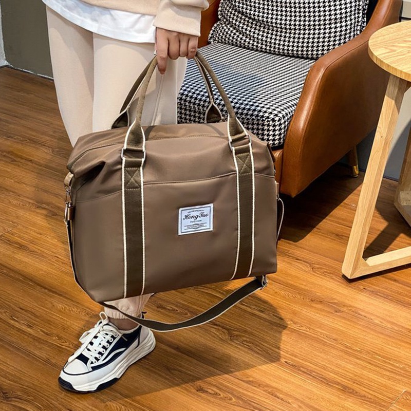 Túi Du Lịch Sức Chứa Lớn Có Dây Kéo Chống Mài Mòn Thời Trang