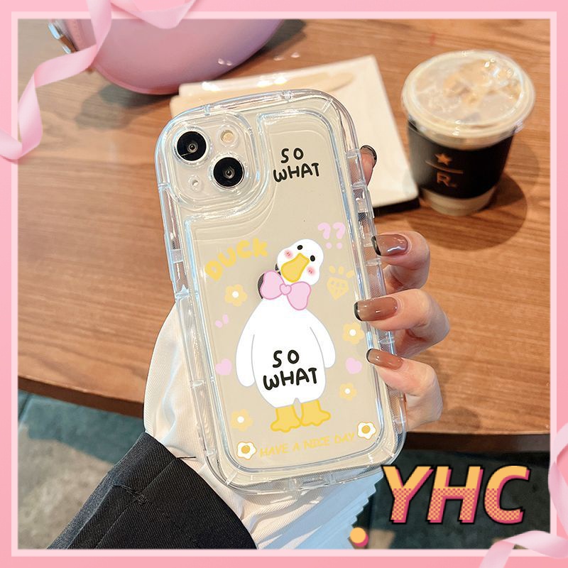 ốp lưng iphone xà phòng vịt nghiêng, vỏ mềm trong suốt, giảm chấn, chống rơi Cho Iphone 6 / 6S / 6splus / se / 7 / 7plus / 8 / 8plus / X / xs / xsmax / 11 / 12 / 13 / 14 / Plus / pro / pro max-409