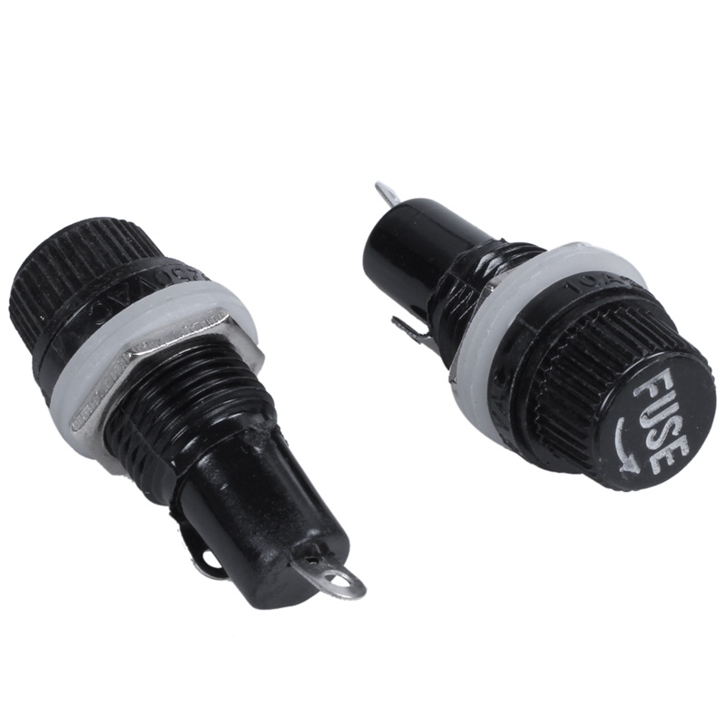 Set 10 Ổ Cắm Cầu Chì 10A AC 250V 5Mmx20Mm