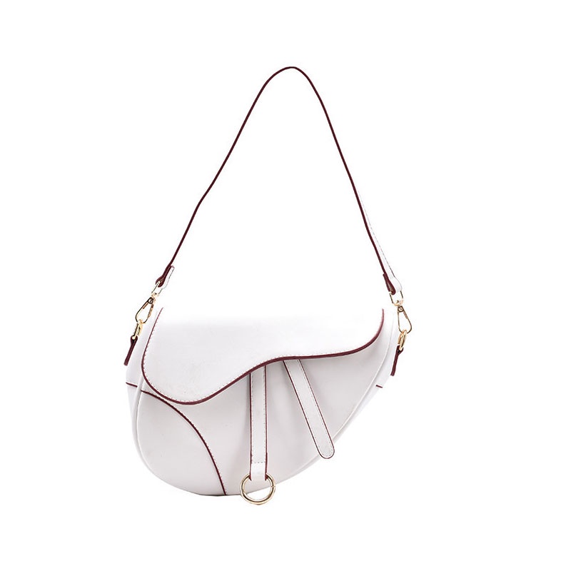 MISCHA Túi Đeo Vai Màu Trơn Đơn Giản Thời Trang Cao Cấp Phong Cách Hàn Quốc Cho Nữ