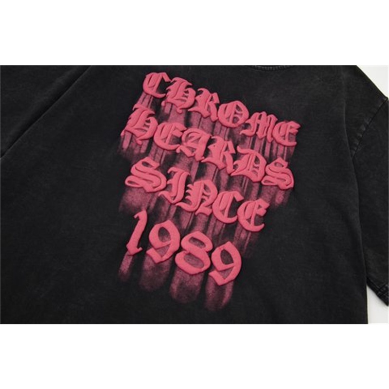 Áo Thun Tay Ngắn Chất Liệu Cotton In Họa Tiết Xốp Plus Size Cho Nam Nữ