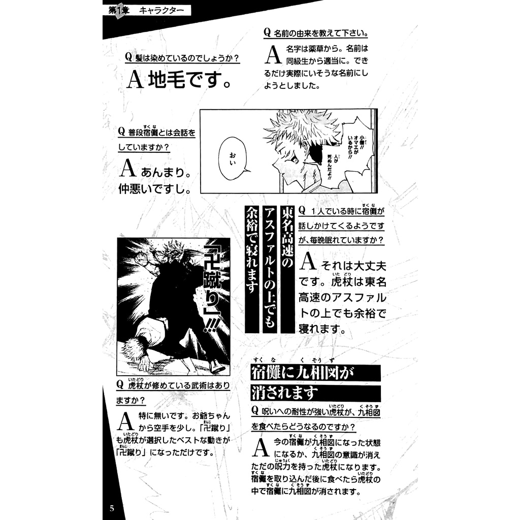 Jujutsu Kaisen Official Fan Book