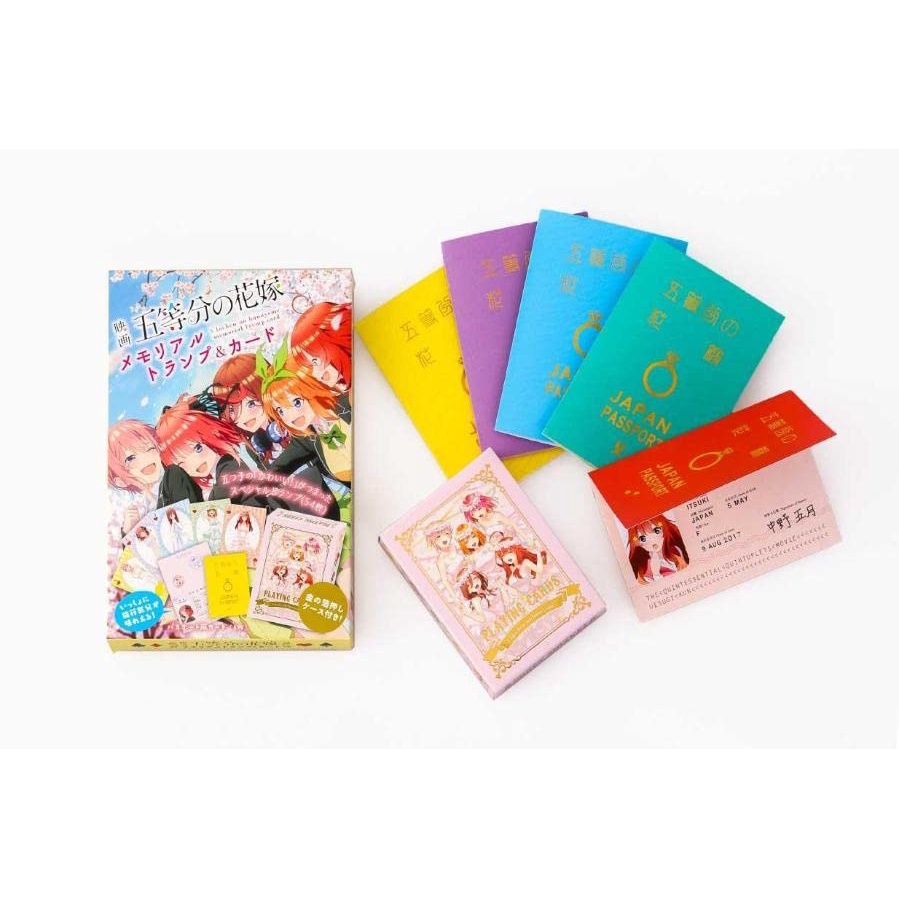 Eiga The Quintessential Quintuplets Memorial Trump (Japanese Edition)
