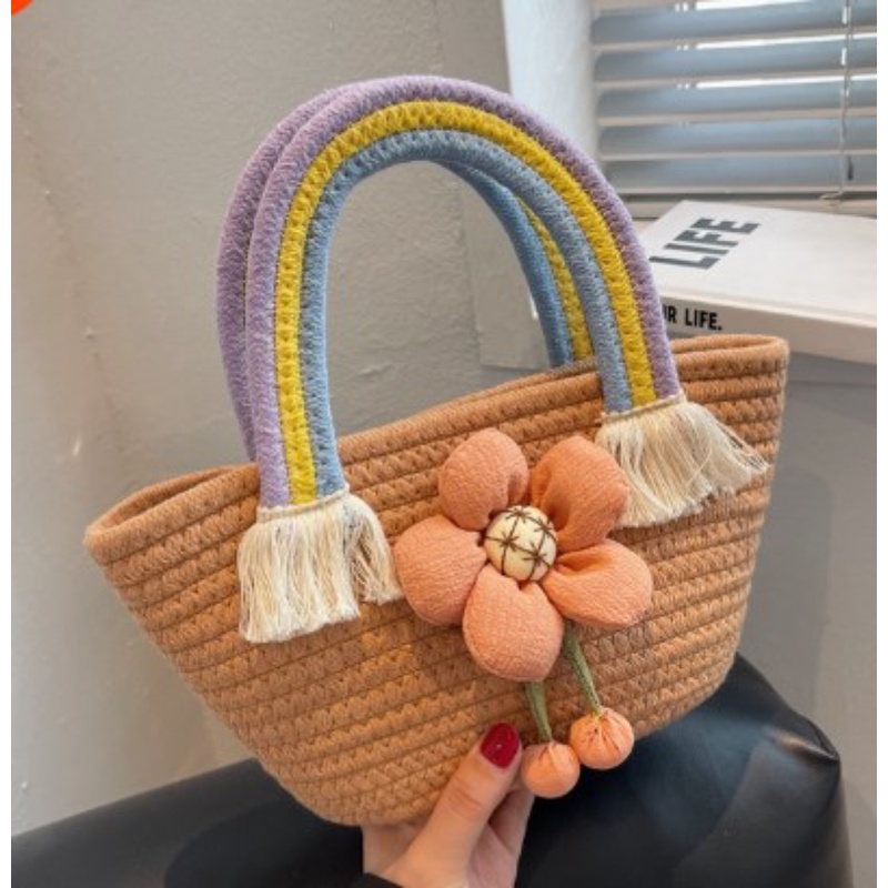 Túi Xách Đan Cói Thời Trang Hàn Quốc Mới 2023 Cho Nữ