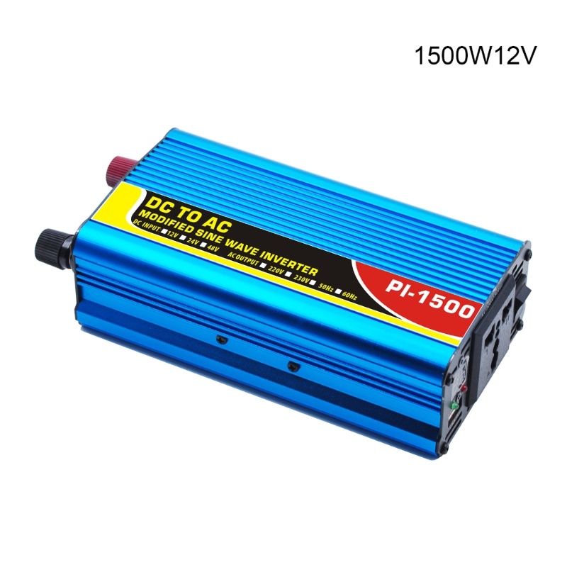Bộ ChuyểN ĐổI NguồN ĐiệN 12V Sang 110V 600W 1500W 1800W 1200W Cho Xe Hơi