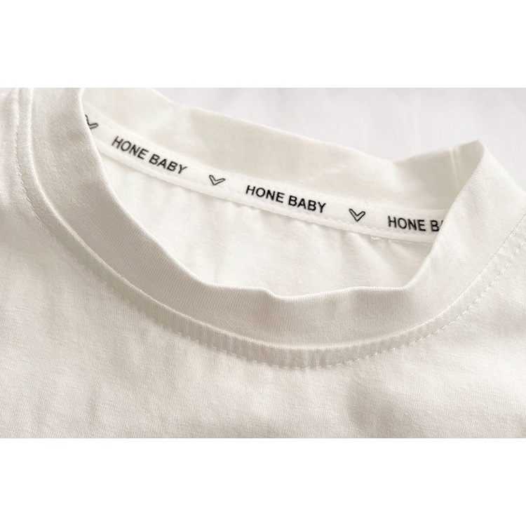 Set đồ bé trai áo thun tay ngắn quần jean MINTSCLOSET Mint's Closet màu trắng đen 1 2 3 4 tuổi - TN3168