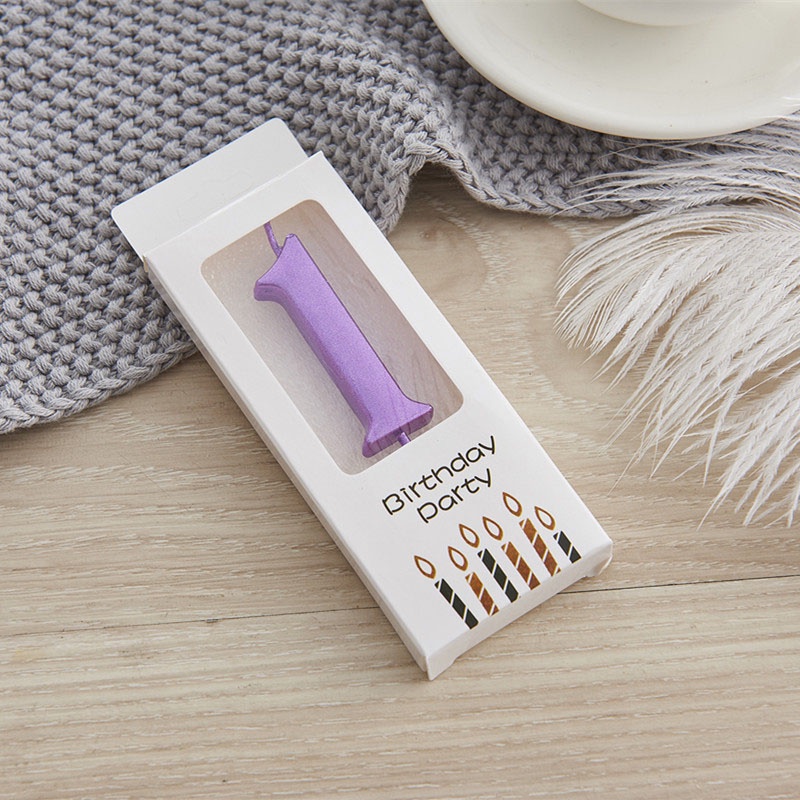 Nến Sinh Nhật Số 0-9 Không Khói