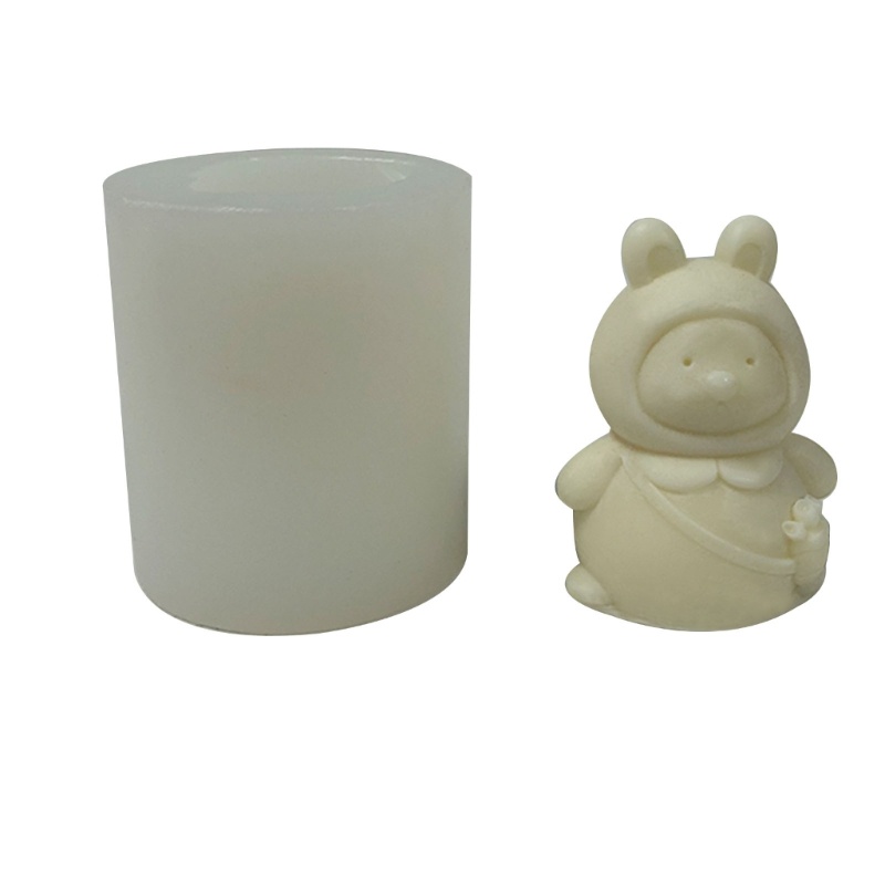 Khuôn Silicon Làm Xà Phòng DIY Hình Động Vật Dễ Thương