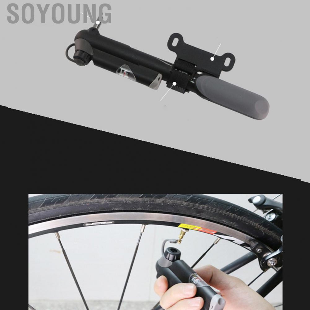 Soyoung Bike Inflator  Labor Saving Plastic Compact Pump Stylish for