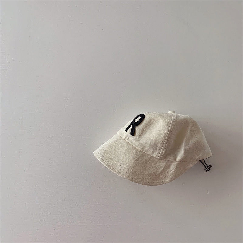 Mũ Lưỡi Trai Thể Thao Chống Nắng Màu Trơn In Chữ Đơn Giản Thời Trang Cho Bé