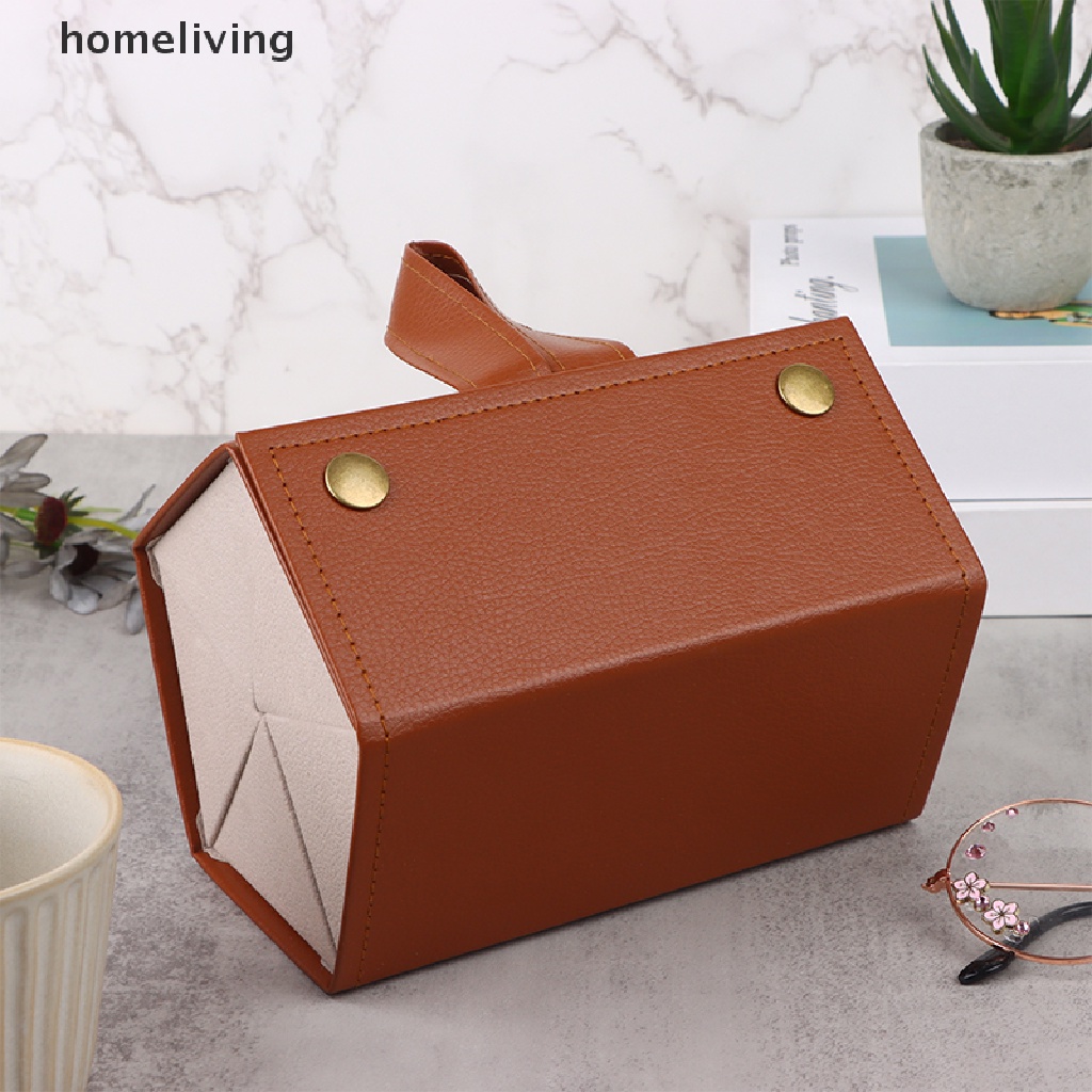 Hộp Đựng Mắt Kính Bằng Da PU 2 / 3 / 4 / 5 / 6 Ngăn Gấp Gọn Tiện Dụng Mang Theo Du Lịch
