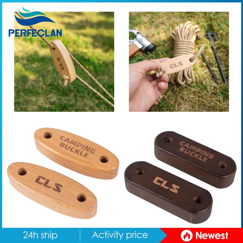 [Perfeclan] Bộ 2 Móc Khóa Dây Thừng Cắm Trại Leo Núi Điều Chỉnh Được