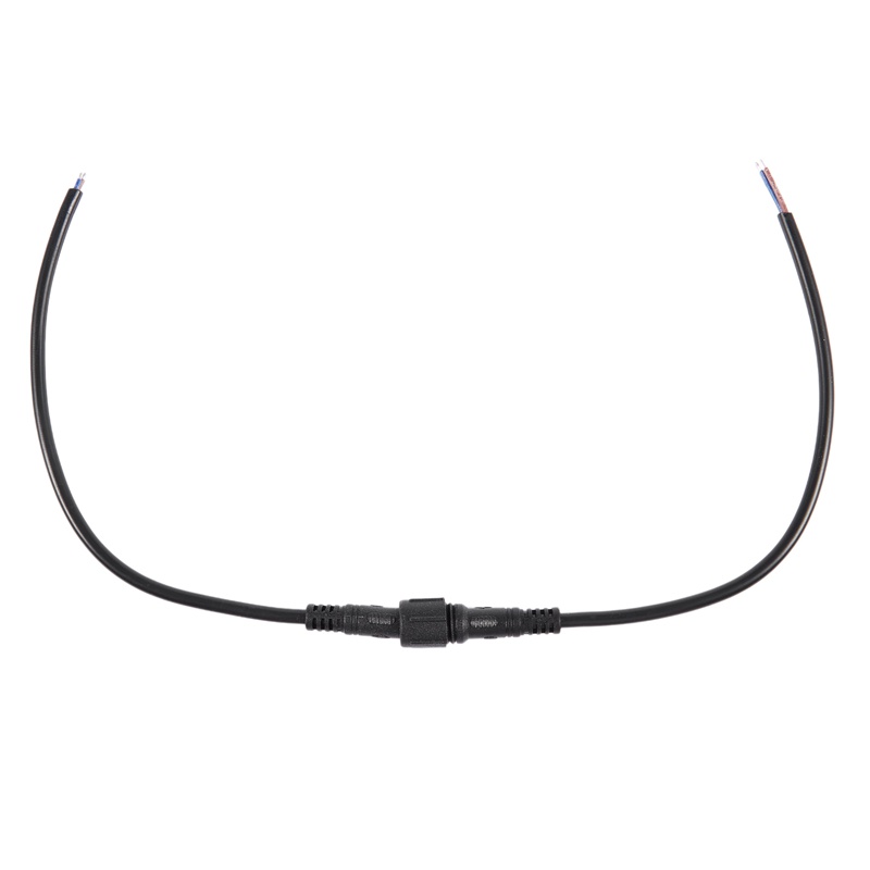 Đầu Nối Cáp Đèn LED 2 Pin Màu Đen Chống Thấm Nước