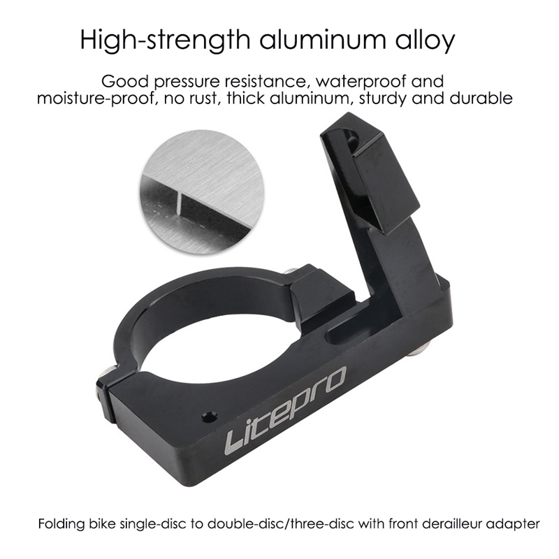 Vòng Nối Cùi Đề Trước 40mm Cho Xe Đạp BMX Litepro Sp8 Đen