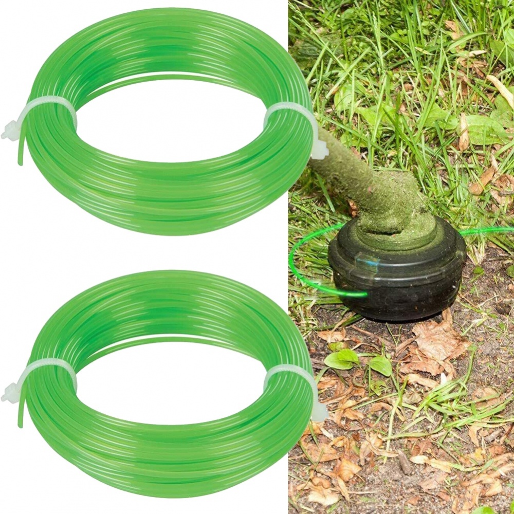 Set 2 Cuộn Dây Nylon 2mm 15M Màu Xanh Lá Làm Cây