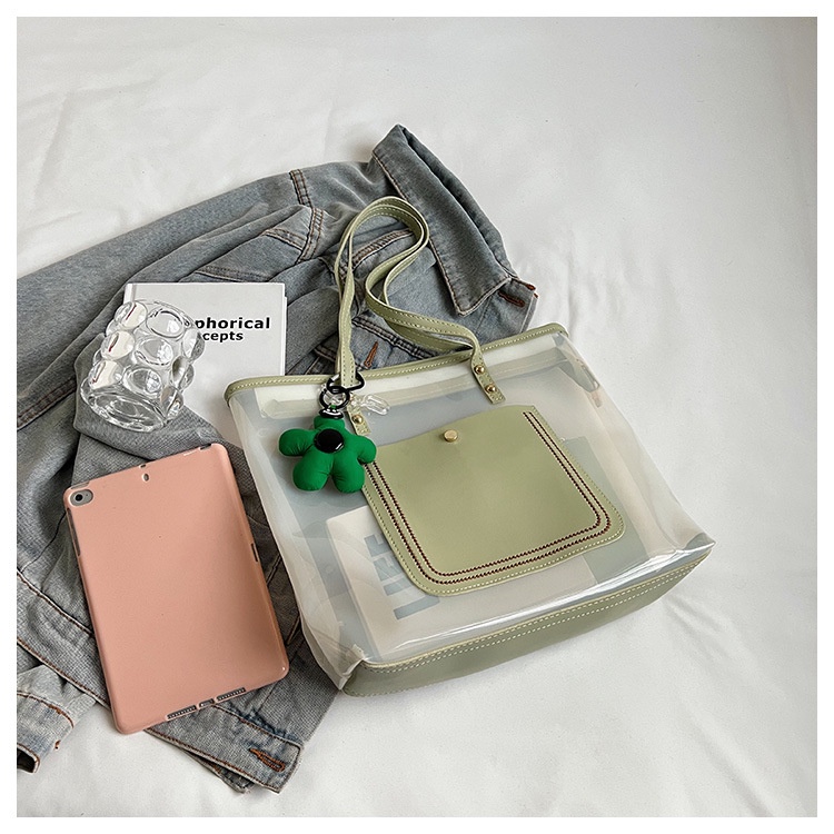 Túi Xách Trong Suốt Cỡ Lớn Thời Trang Mùa Hè 2023 Dành Cho Nữ a4
