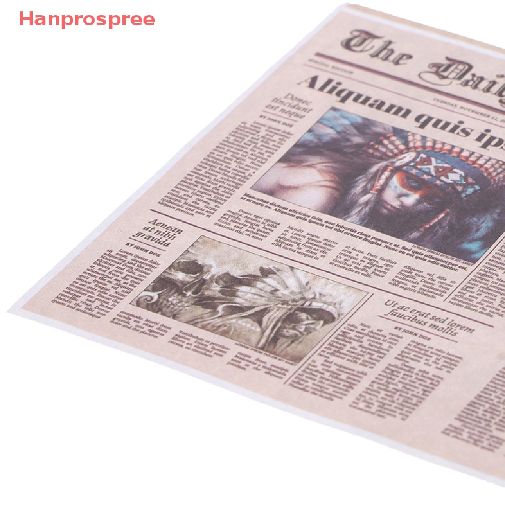 Set 8 Mô Hình Báo Trang Trí Nhà Búp Bê Tỉ Lệ 1: 12