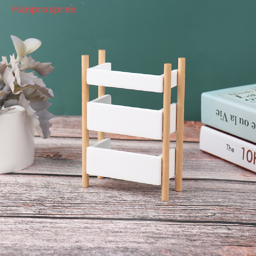 Kệ Đựng Sách / Hoa Trang Trí Nội Thất Nhà Búp Bê Tỉ Lệ 1: 12