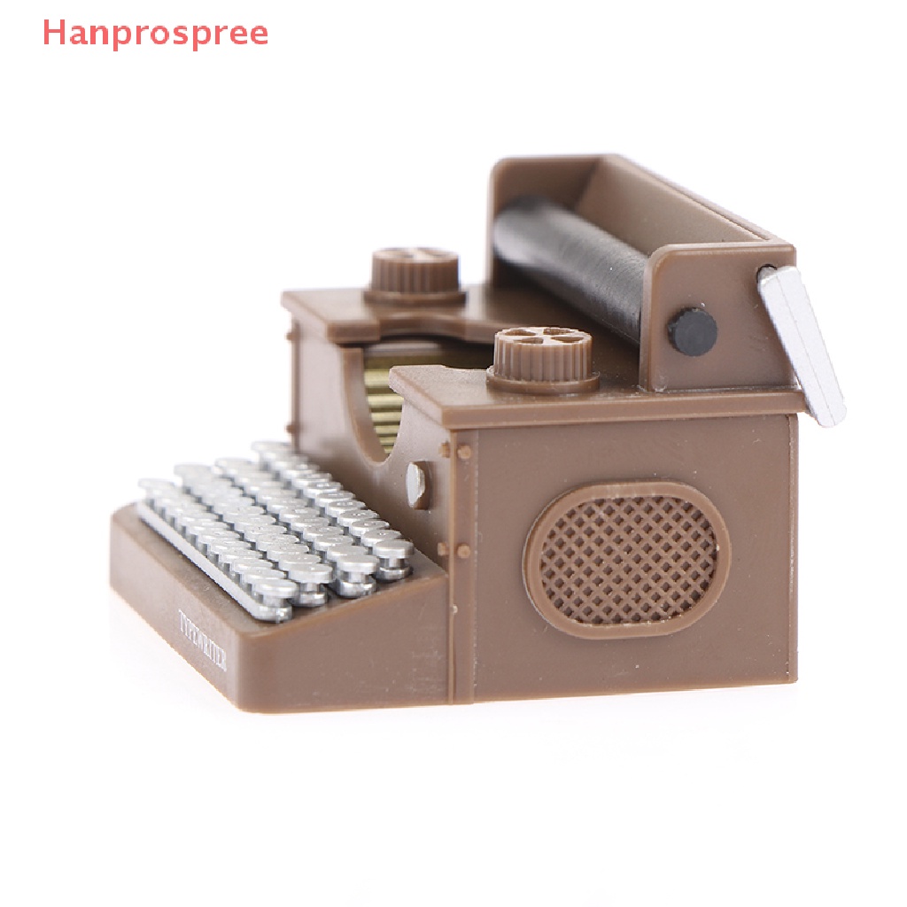 Mô Hình Máy Đánh Chữ Mini Tỉ Lệ 1: 12 Trang Trí Nhà Búp Bê