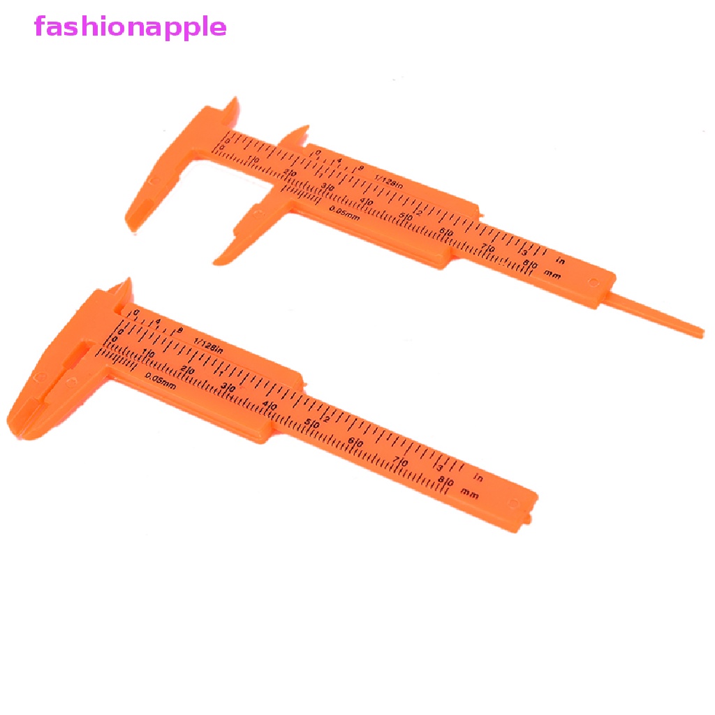 1 Thước Đo Lường Mini 80mm Bằng Nhựa
