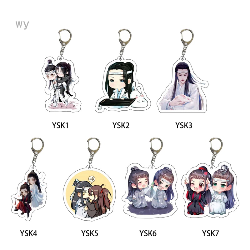 Wy Móc Khóa Hình Anime Mo Dao Zu Shi Chen Qing Ling Sáng Tạo