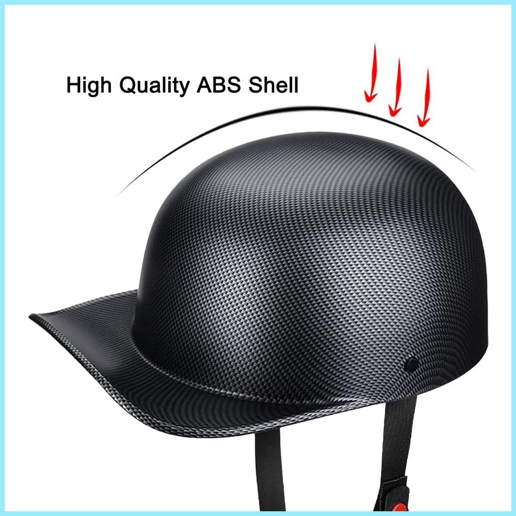 Mũ Bảo Hiểm Phong Cách Retro Trọng Lượng Nhẹ Cho Người Lớn Đi Xe Máy