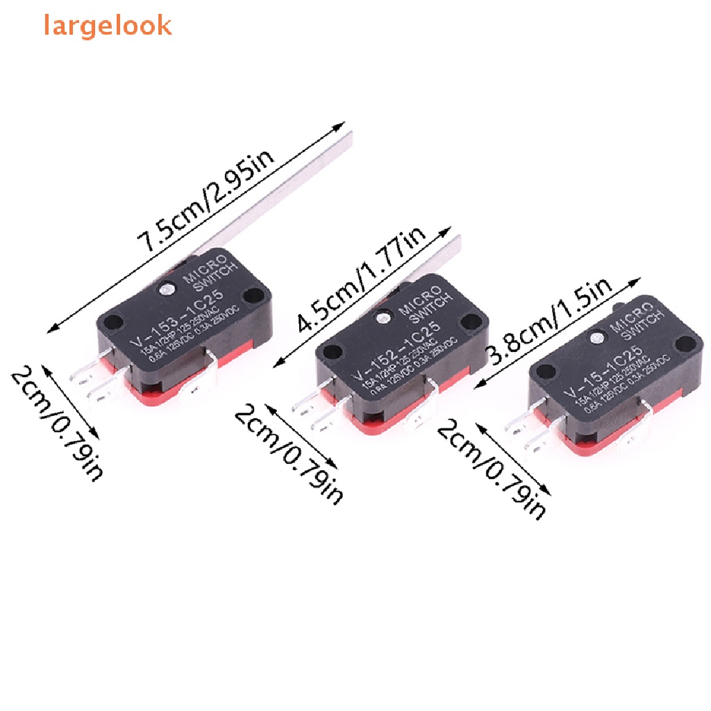 Set 5 Công Tắc Micro hạn chế V-15-1C25 / V-152-1C25 / V-153-1C25