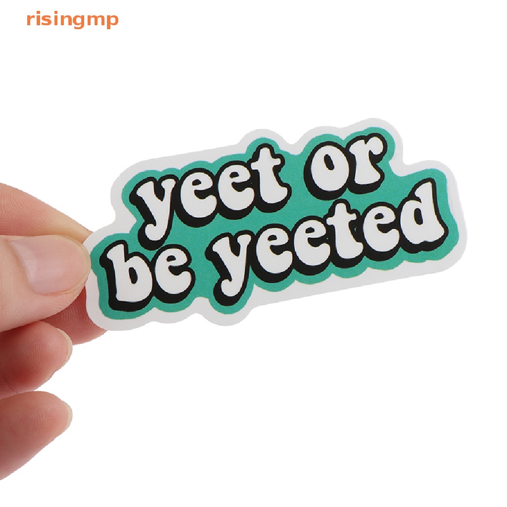 Set 50 Sticker Dán Laptop / Máy Tính In Câu Trích Dẫn Tiếng Anh