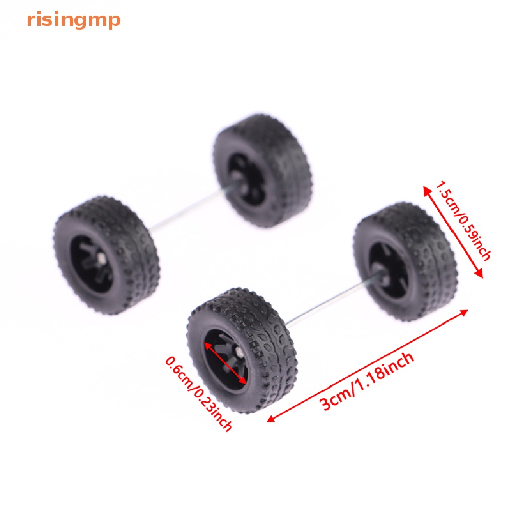 Bánh Xe Cao Su Bằng Nhựa Tỉ Lệ 1 / 64