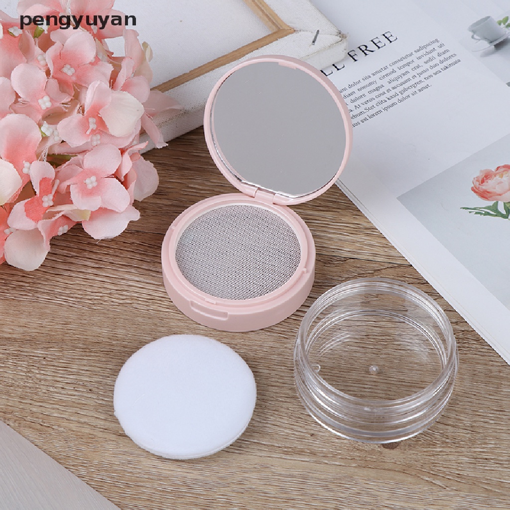 [pengyuyan] Hộp Rỗng Đựng Mỹ Phẩm Có Gương 7 Kiểu [Mới]