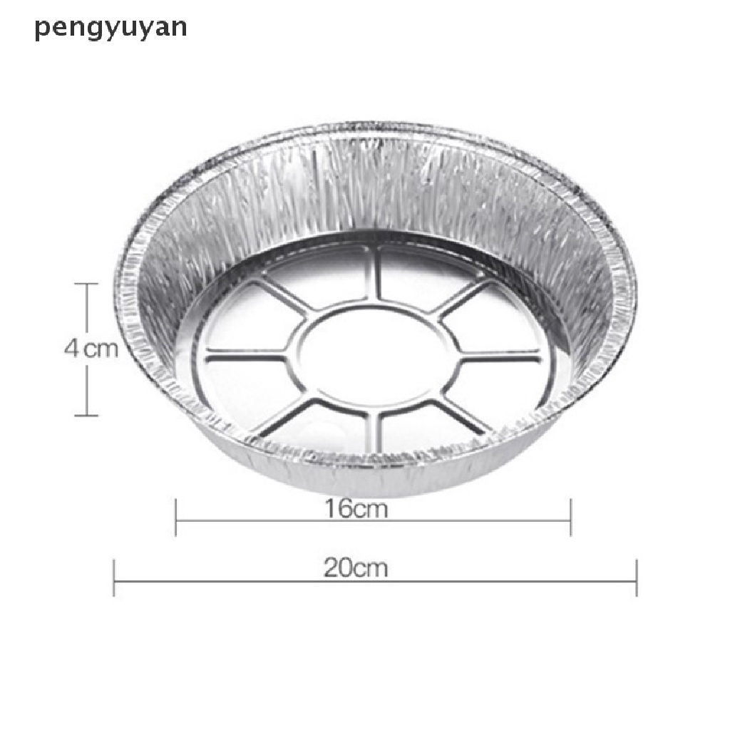 Bộ 20 Khay Thiếc Chống Dầu Dùng Một Lần Đựng Đồ Nướng BBQ Tiện Dụng