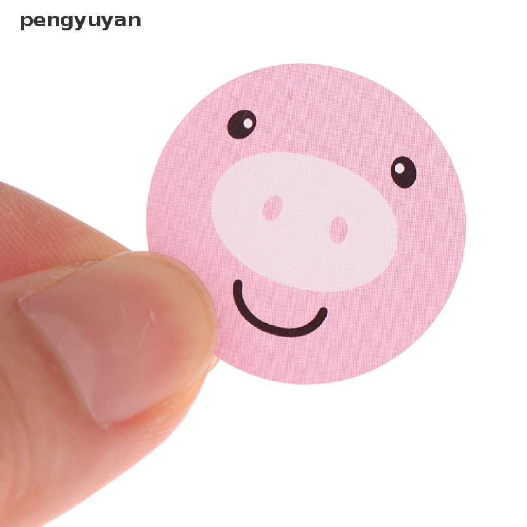 [pengyuyan] 500 Nhãn Dán Đồ Chơi Giáo Viên Hình Động Vật Hoạt Hình Cho Bé [Mới]