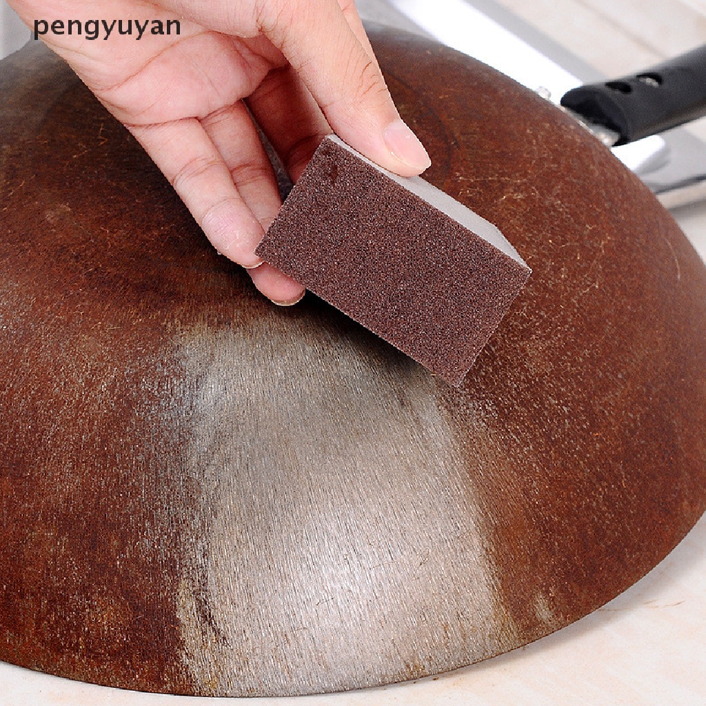 [pengyuyan] 1 Miếng Bọt Biển Nano Rửa Chén Loại Bỏ Rỉ Sét [Mới]