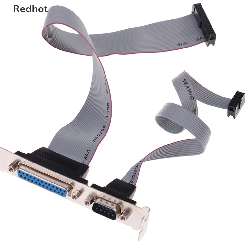 1 Khung Cáp Kết Nối DB9 DB25 LPT Đến 10 / 26pin IDC