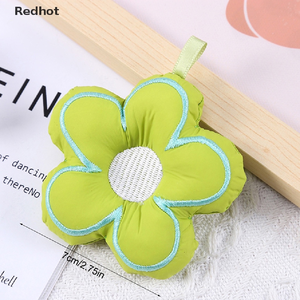 Móc Khóa Dây Treo Túi Xách / Xe Hơi Bằng Vải Hoa Anh Đào Dễ Thương &lt; Redhot &gt; Quà Tặng Cho Bé Đang Bán Chạy