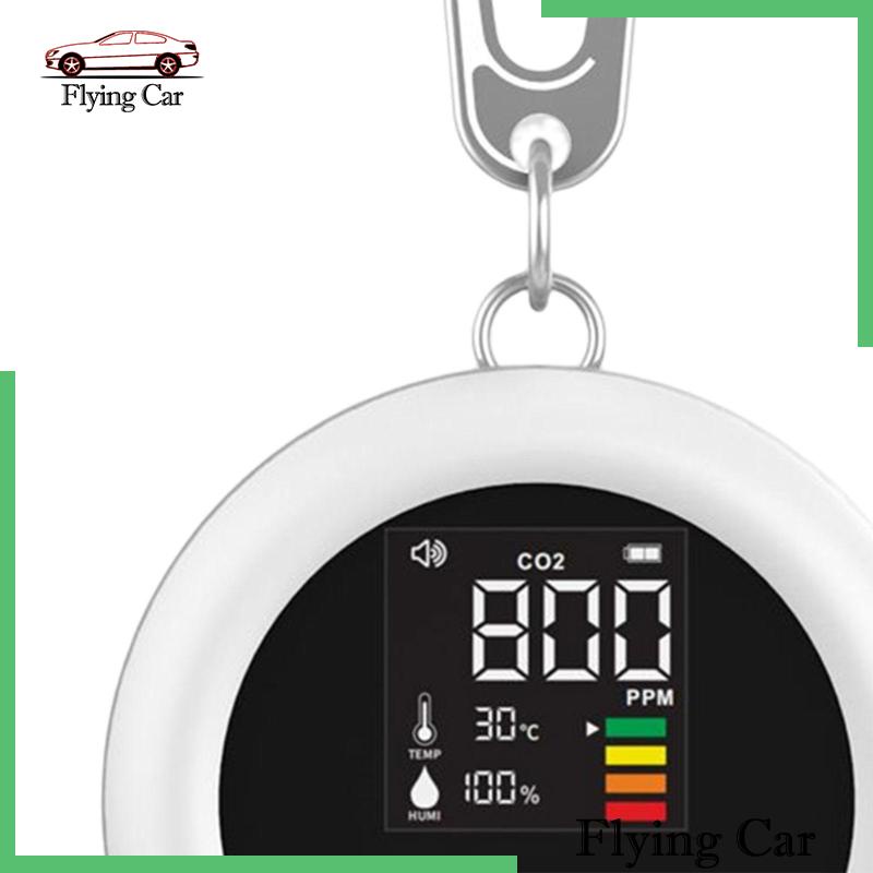 [Lzdjfmy2] Máy Kiểm Tra Chất Lượng Không Khí Ghi Âm Thời Gian Thực Cho Xe Hơi