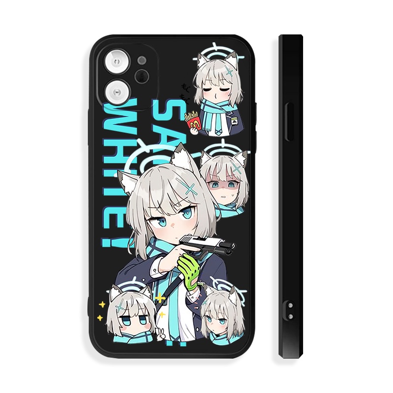 Blue Archive Creative personality Sunaōkami Shiroko Two-Dimensional phone case x compatible with iPhone 13 Apple 14pro