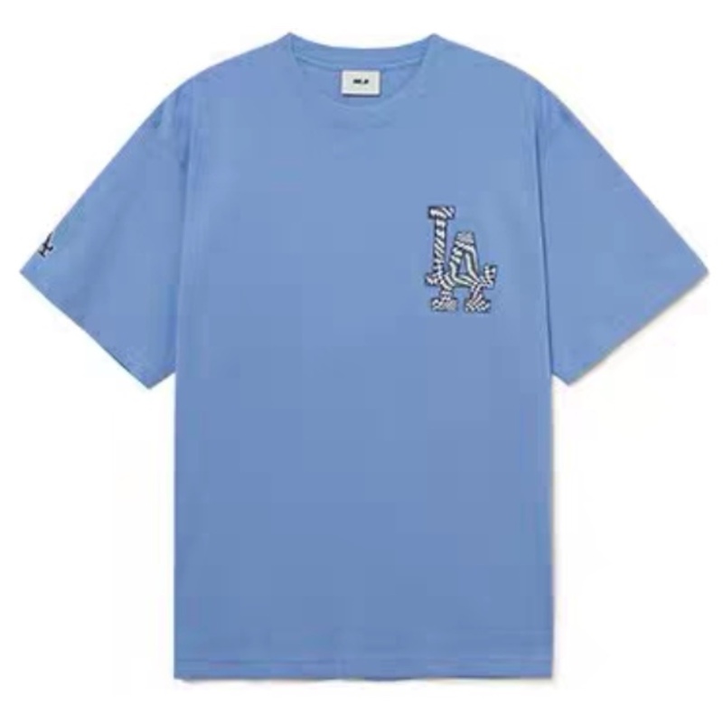 MLB Áo Thun Cotton Tay Ngắn Plus Size Unisex